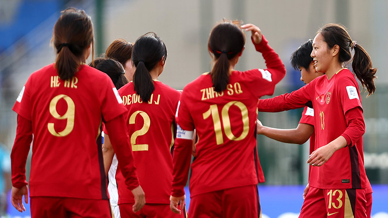 10月23日 U17女足世界杯小组赛E组 中国U17女足vs萨摩亚女足U17 全场录像
